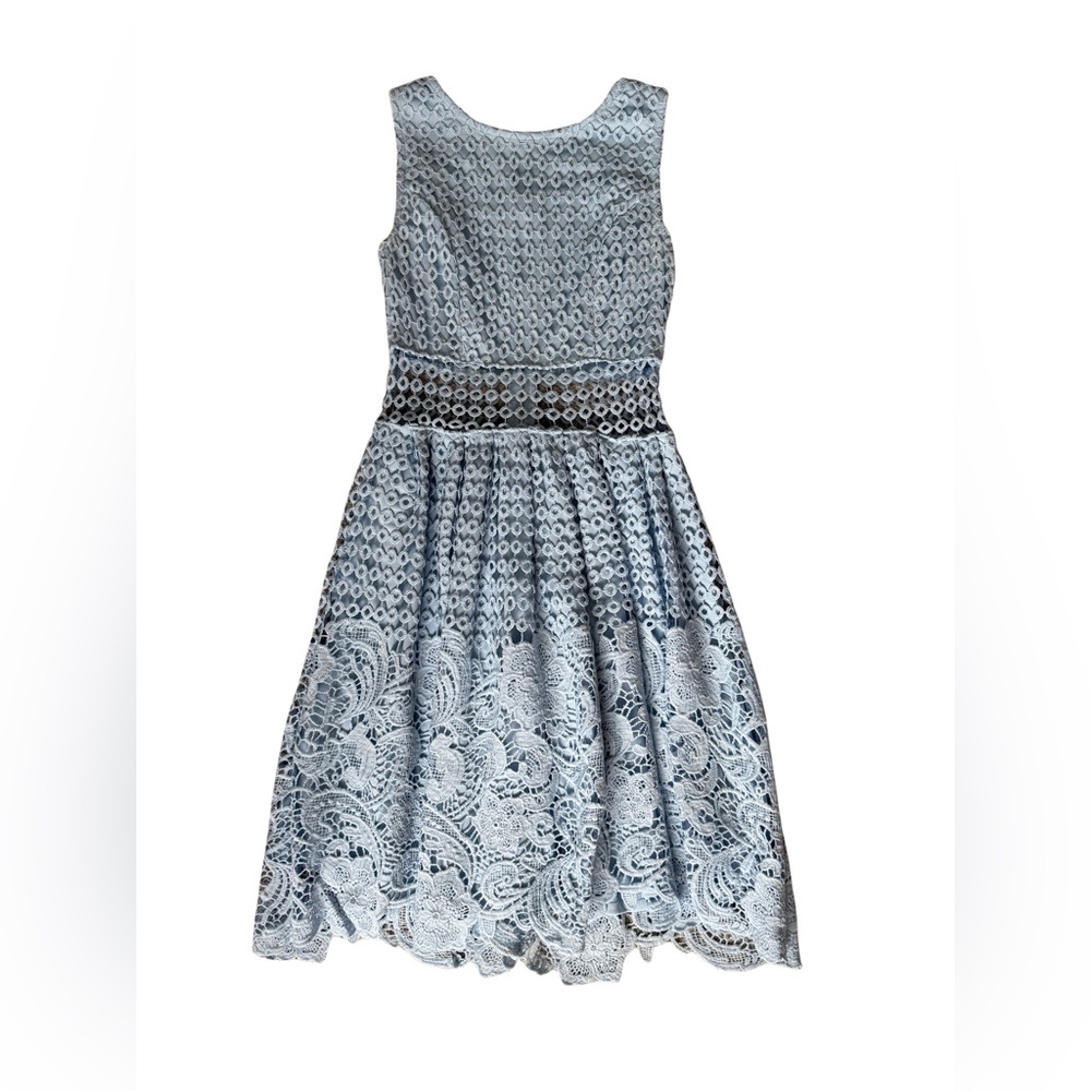 ⚡️Flash Sale⚡️ Aqua Chic Blue Lace Dress
